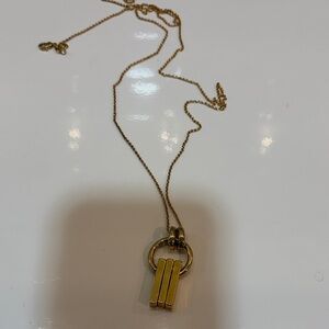 Ann Taylor Gold Pendant Necklace